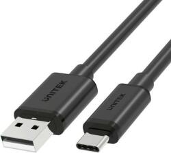 Unitek Cablu Date/Incarcare UNITEK USB-A 2.0 - USB-C 2m Negru (C14068BK)