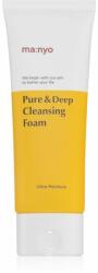 ma:nyo Pure Cleansing spuma demachianta cu o textura cremoasa pentru curatare profunda 100 ml