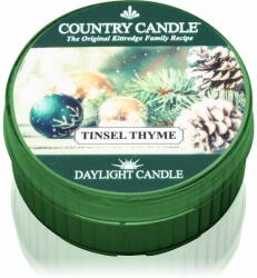 The Country Candle Company Tinsel Thyme lumânare 42 g