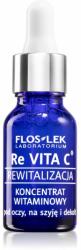 FlosLek Laboratorium Re Vita C 40+ Vitamina concentrata pentru zona ochilor, gatului si decolteului 15 ml