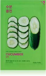 Holika Holika Pure Essence Cucumber masca de celule cu efect calmant pentru piele sensibila cu tendinte de inrosire 23 ml