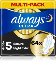 Always Ultra Secure Night Extra absorbante 64 buc