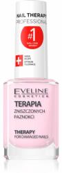 Eveline Cosmetics Nail Therapy Professional fortifiant lac de unghii pentru unghii slabe si deteriorate cu keratina 12 ml