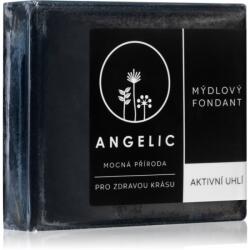 Angelic Soap fondant Active Charcoal săpun de detoxifiere 105 g