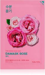 Holika Holika Pure Essence Damask Rose Masca hidratanta cu efect revitalizant sub forma de foaie 20 ml