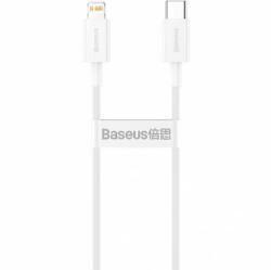 Baseus Cablu Date/Incarcare Baseus USB-C - Lightning Superior Series 20W 1m Alb