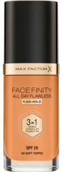 MAX Factor Facefinity All Day Flawless tartós alapozó SPF 20 árnyalat 84 Soft Toffee 30 ml
