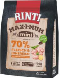RINTI MAX-I-MUM Mini Adult Chicken hrana uscata caini adulti de talie mica, cu pui 4 kg