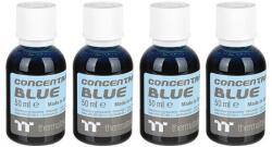 Thermaltake Premium Concentrate vízhűtés folyadékfestő - 4 palackos szett - kék (CL-W163-OS00BU-A)