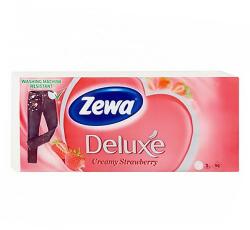 Zewa Papírzsebkendő ZEWA Deluxe 3 rétegű 90 db-os Epres