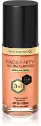 MAX Factor Facefinity All Day Flawless tartós alapozó SPF 20 árnyalat C82 Deep Bronze 30 ml