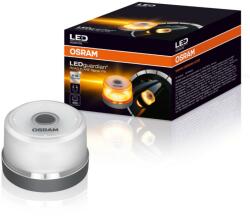 OSRAM LEDguardian Road Flare Signal V16 mágneses biztonsági jelzőlámpa, narancssárga LED figyelmeztető lámpa, V16-minősítéssel, 360°-os villogás, IP54 védelem, 9 V elemmel, LEDSL102 (LEDSL102 V16)