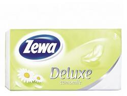 Zewa Papírzsebkendő ZEWA Deluxe 3 rétegű 90db-os Camomile