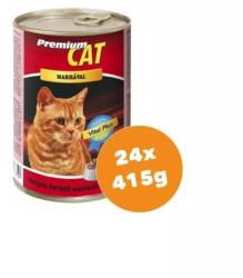 Premium Cat konzerv marhás 24x415g