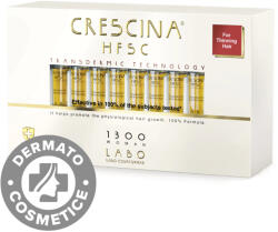 Labo Tratament pentru par HFSC Transdermic 1300 Woman Crescina, 20 fiole, Labo