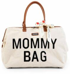 Childhome Geanta de infasat Childhome Mommy Bag Teddy Ecru (CH-CWMBBTW) - babyneeds