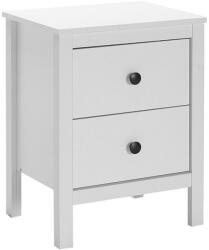 Adore Furniture Noptieră 61x46 cm alb (AD0039)