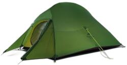 Ultrakönnyű sátor, vízálló, túrázáshoz, 1 fős, katonai zöld (520022012)