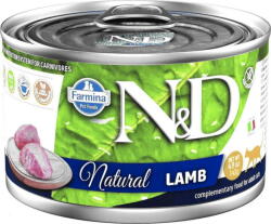 Farmina Hrană umedă pentru pisică N&D Natural Lamb 140 g (PND140066) - vexio