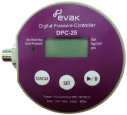 Evak DPC-25 digitális szivattyúvezérlő (rövid kábeles) (EVKDPC25)