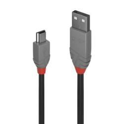 Lindy Cablu Lindy 0, 5m USB 2.0 Type A to B Ant (LY-36671) - vexio