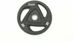 Zoco Body Fit Súlyzótárcsa ZOCO BODY FIT GLP008, Súly 20 kg, Fekete (ZCB-GLP008-20KGN)