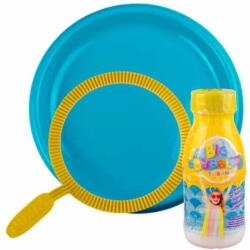 Kik TUBAN set de baloane de săpun în inel cu ochiuri de plasă cu baloane de săpun + lichid 250ml (KX4672) Tub balon de sapun