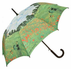 von Lilienfeld Monet: Pipacsvirágzás - UV szűrős - automata hosszúnyelű esernyő (ZB-esernyo-5769A)