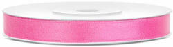  Dekor szaténszalag, pink, 6mm/25m (5901157445919)