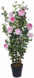 Selyemvirág rózsabokor pink 167cm (100004299)