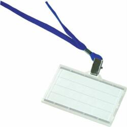 Donau azonosító kártya tartó kék nyakpánttal 85x50 mm műanyag csi (8347001PL-10)