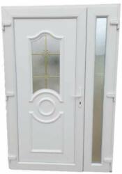  Charlotte A 140x210cm bejárati ajtó , fehér , balos (Charlotte-2sz- 138x208 - BAL)