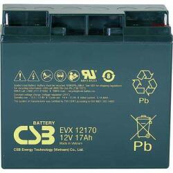 CSB Battery EVX 12170 EVX12170 Ólomakku 12 V 17 Ah Ólom-vlies (AG (EVX12170)