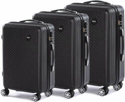  Dollcini, Világjáró Bőrönd ，3db-os Bőrönd szett，20"，24"，28", (SBC1174D)