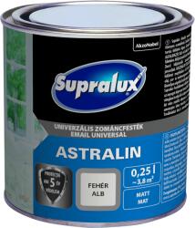 Supralux Astralin Uni Matt 0, 25l Zománcfesték Fehér