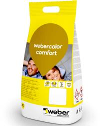 Weber Webercolor Comfort Cementes Fugázó White, 2kg, Fehér, Flexibilis