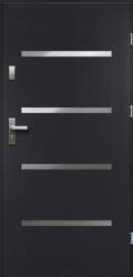 OK Doors Westa Acél Bejárati Kültéri Ajtó, Jobbos, Antracit Színben, 100, 5x207, 5cm