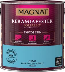 Poli-Farbe Magnat Kerámiafesték 2, 5l Beltéri Falfesték Természetes Türkiz Cm41