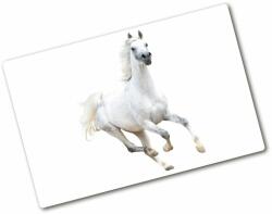 Wallmuralia. hu Üveg vágódeszka Fehér arab ló 80x52 cm