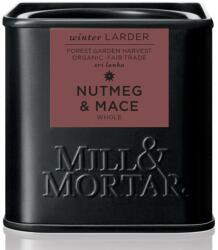 Mill & Mortar Органично индийско орехче и босилек 45 г, цели, Mill & Mortar (MM12103)