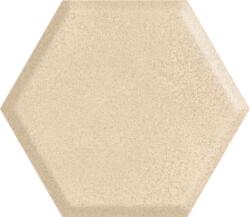 Paradyz Serene Dekorcsempe Strukturált, Hexagon 19, 8x17, 1cm Bézs, 0, 66 M2/csomag