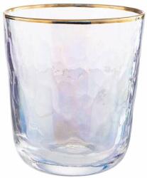 SMERALDA vizes pohár arany szegéllyel 280ml (10219786)