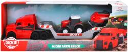Dickie Toys Set Dickie Toys - Camion de transport cu tractor Massey Ferguson (203735004)