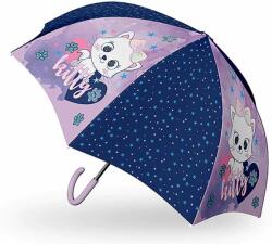 Roben Gyermek esernyő, KITTY, 53, 5 cm - S-COOL (ROB-SC1633)