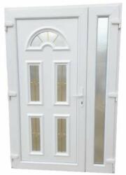  Remy A 2 bejárati ajtó , fehér , 140x210 , balos (Remy-2sz.-ARANYDEKOR-138x208 -BAL)