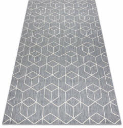 My carpet company kft Fonott sizal flat szőnyeg 48655/637 TAKARÓKA 3D 140x200 cm (B600)