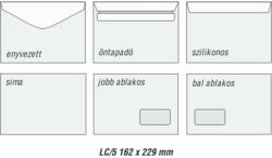 Frama boríték LC5 162x229 mm öntapadó bélésnyomott 125101 (12203)
