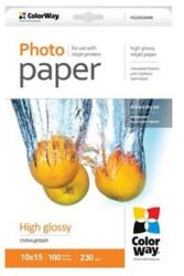 Colorway Fotópapír, magasfényű (high glossy), 230 g/m2, 10x15, 100 lap PG2301004R (PG2301004R)