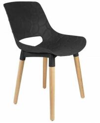 Jumi Davis skandináv stílusú szék, PP, fa, max 130 kg, 45x55x77 c (ART-CM-910720)