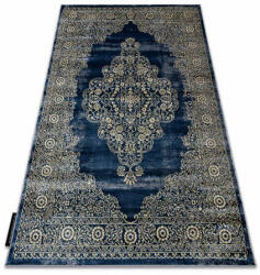 My carpet company kft Modern De Luxe 474 - Sötétkék / Arany 180X270 cm Szőnyeg (GR4400)